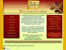 Tablet Screenshot of caribbeanpantry.com